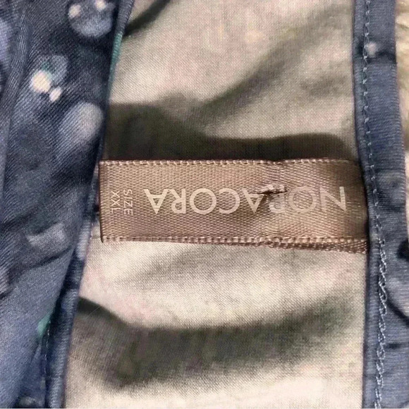 Noracora Womens XXL Purple Bubble Print Maxi Dress Jersey Knit Sleeveless - Picture 5 of 5